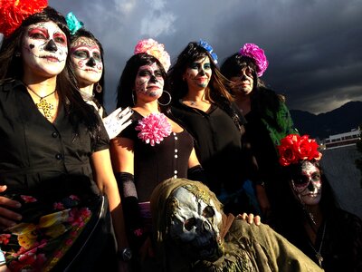 Mexico day of the dead popular festivals photo