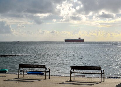 Borkum frachtschiff mood