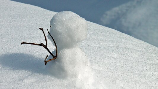 Snowflakes snowman switzerland