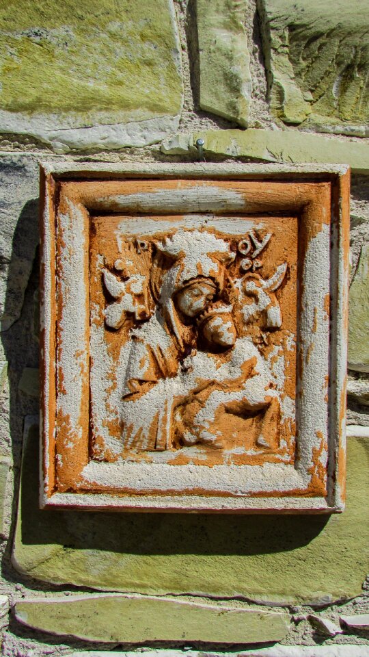 Engraving monastery christianity