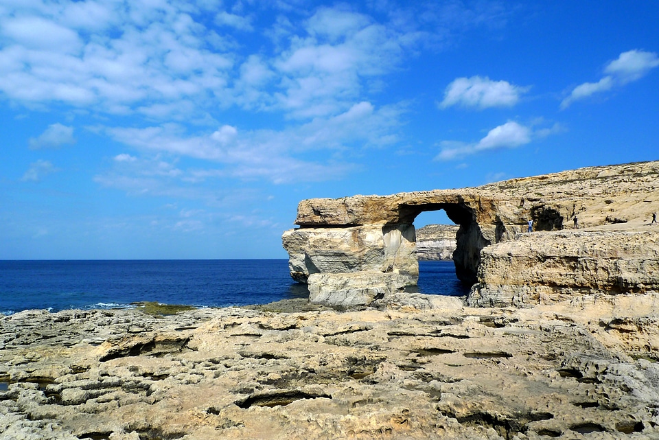 Mediterranean rocky coast stones