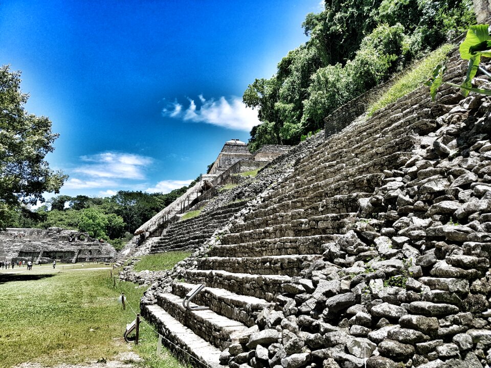 Palenque landscape mexico