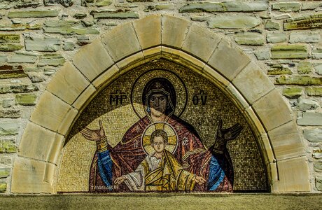 Mosaic monastery byzantine