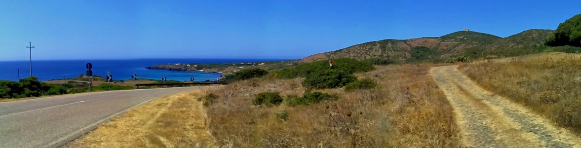 Holiday sea ​​view sand