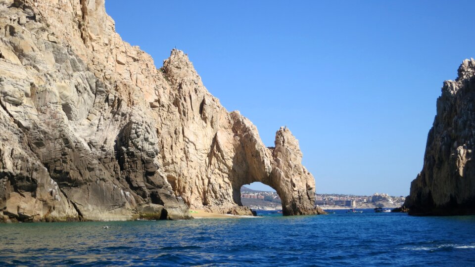 Baja pacific arch photo