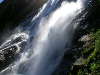 Nature austria roaring waterfall
