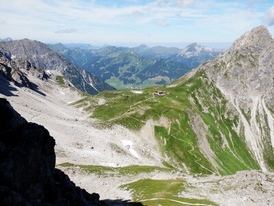 Fiederepass hut allgäu photo