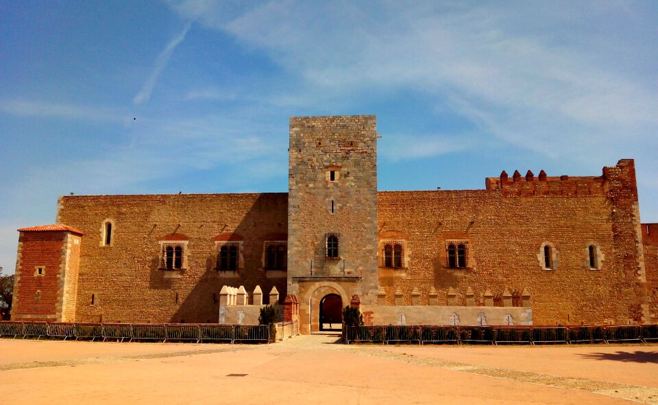 Medieval architecture palace
