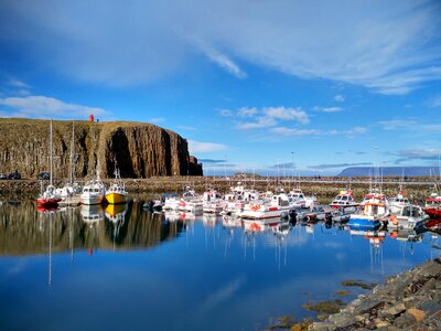 Iceland peninsula snæfellsnes pier photo