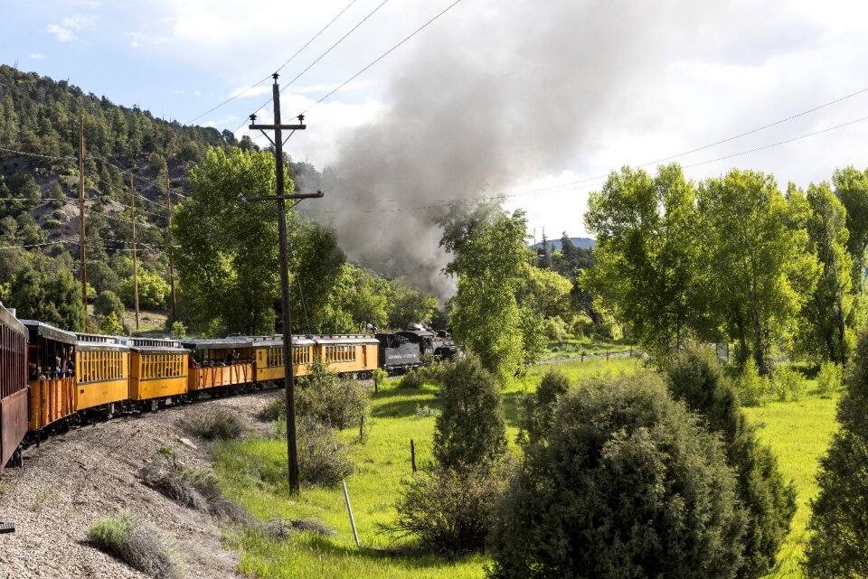 Train railway historically