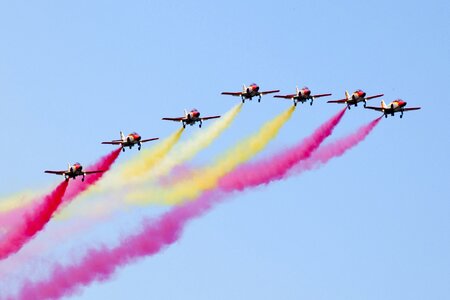 Sliač airshows blue sky