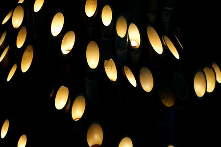 Lantern fire bamboo lantern
