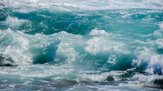 Beach nature spray photo