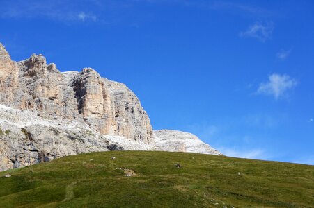 Alpine south tyrol panorama photo
