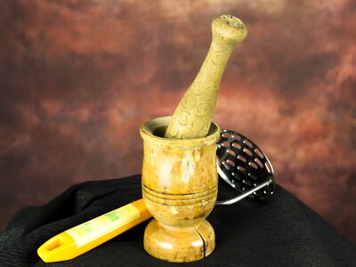Potato masher mashed potatoes mortar rounds