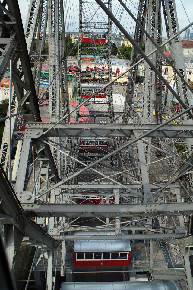 Amusement park austria steel