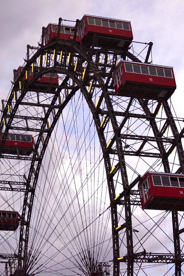 Amusement park austria steel