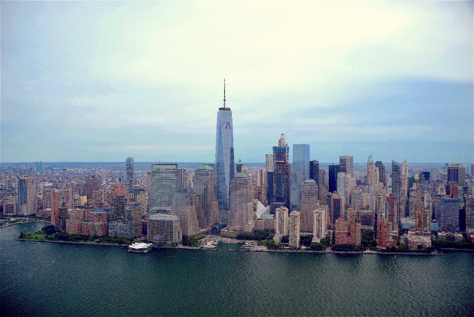 New york skyline manhattan urban photo