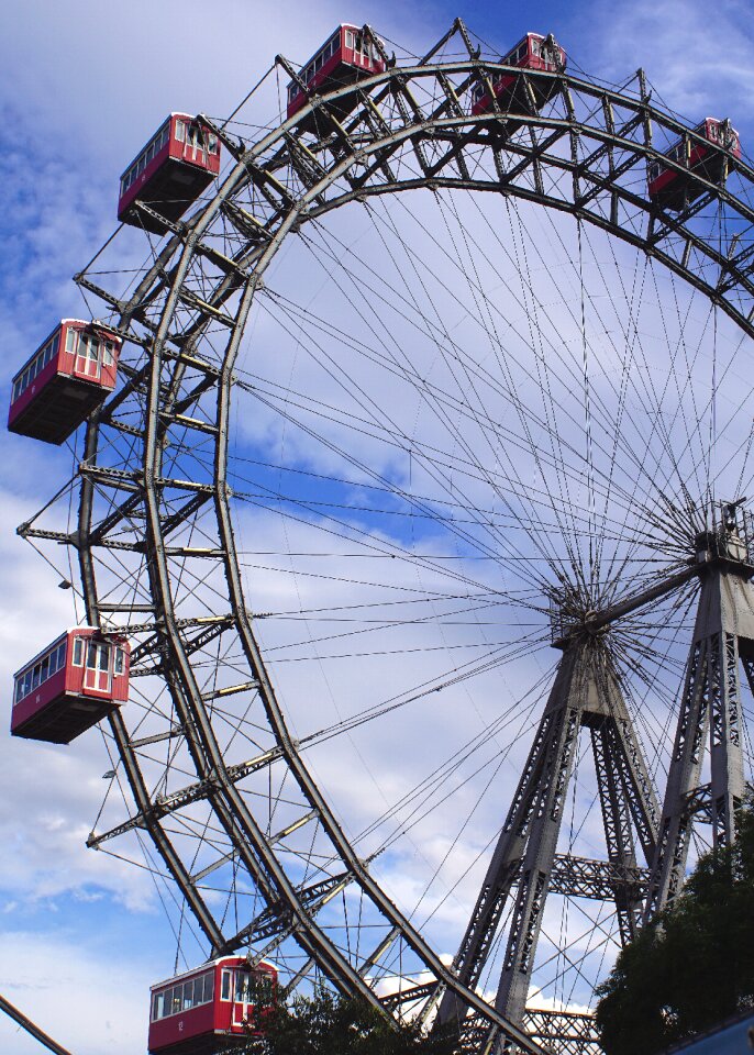 Amusement park austria steel
