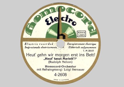 Label homo cord tinge
