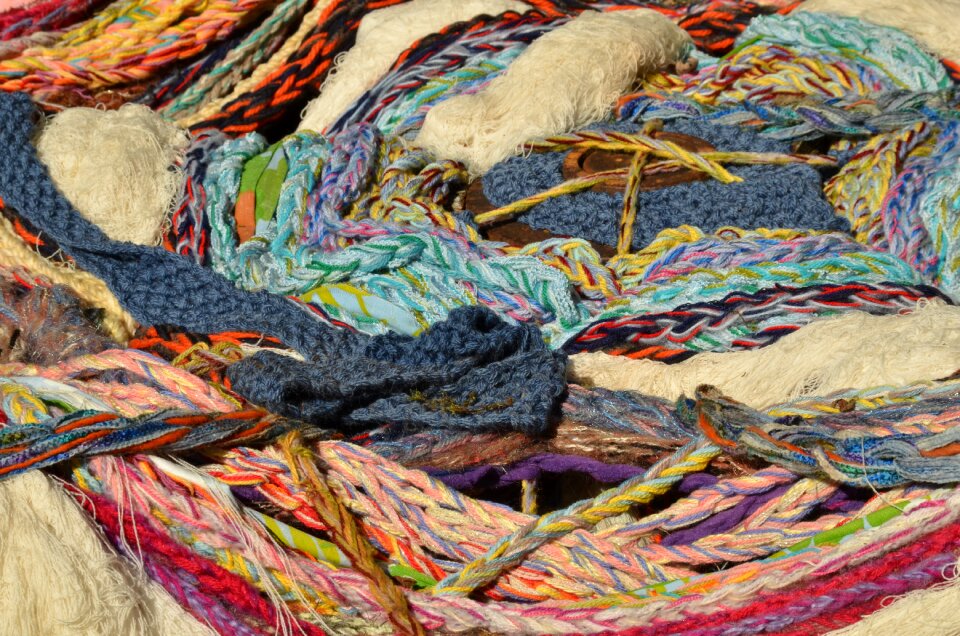 Thread textile structure