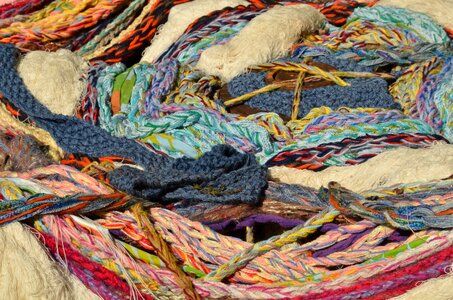Thread textile structure