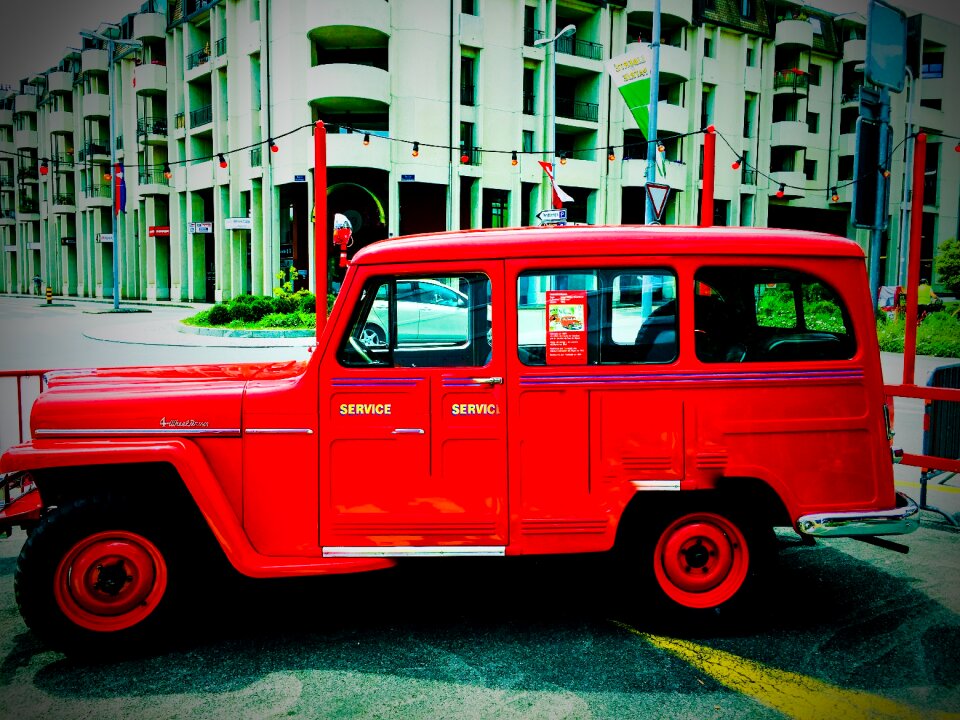 Rescue fire truck cars