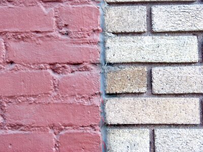 Texture painted brick pink texture