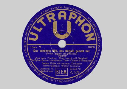 Label ultraphon tinge photo