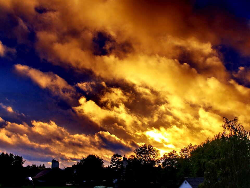 Clouds sky rain clouds