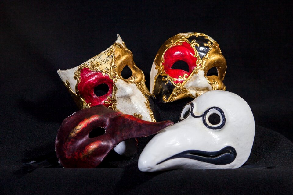 Venice papier mache carnival