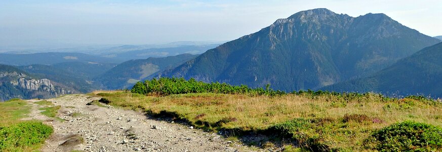 Tourism the national park landscape photo