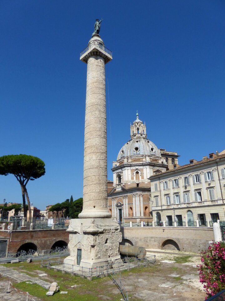 Ruins trajan's column