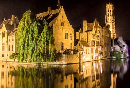 Night photography belgium long exposure photo