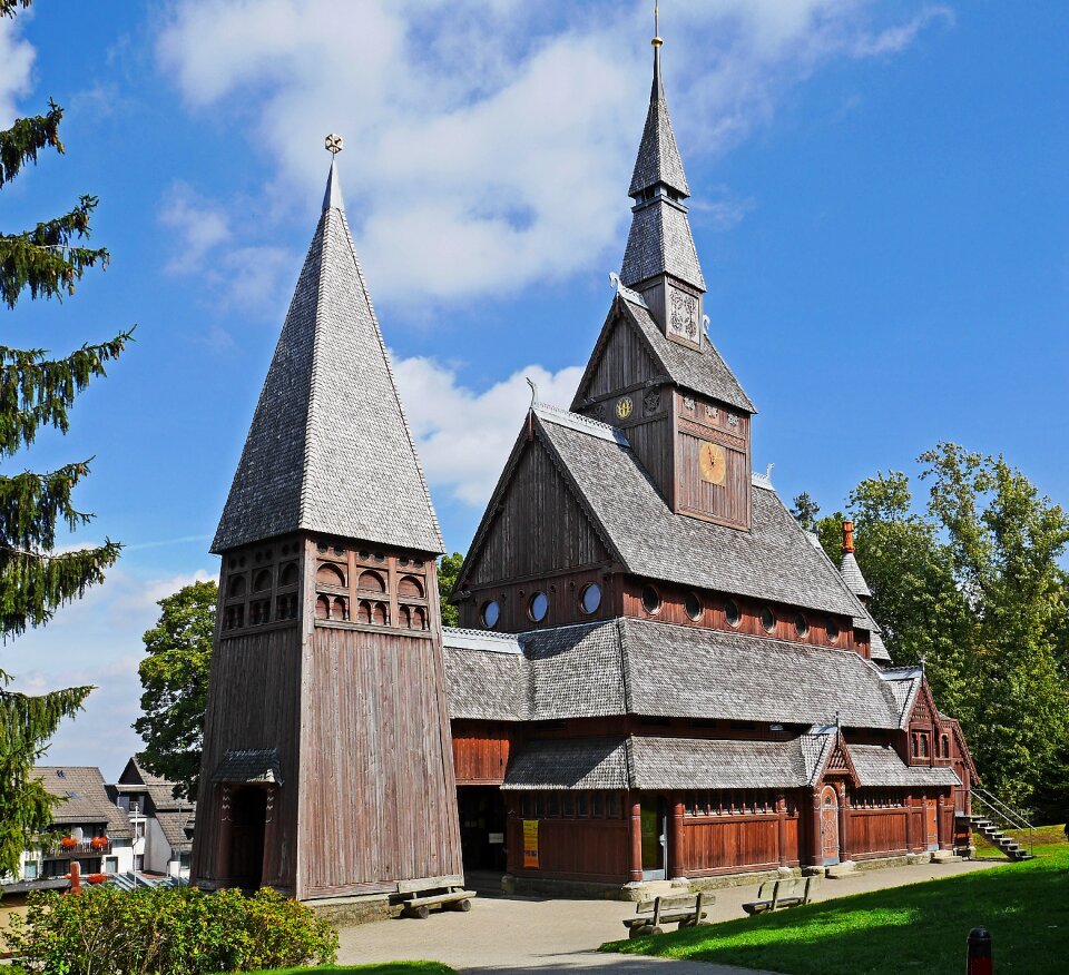 Resin oberharz timber construction