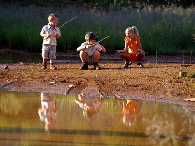 Reflection outdoors