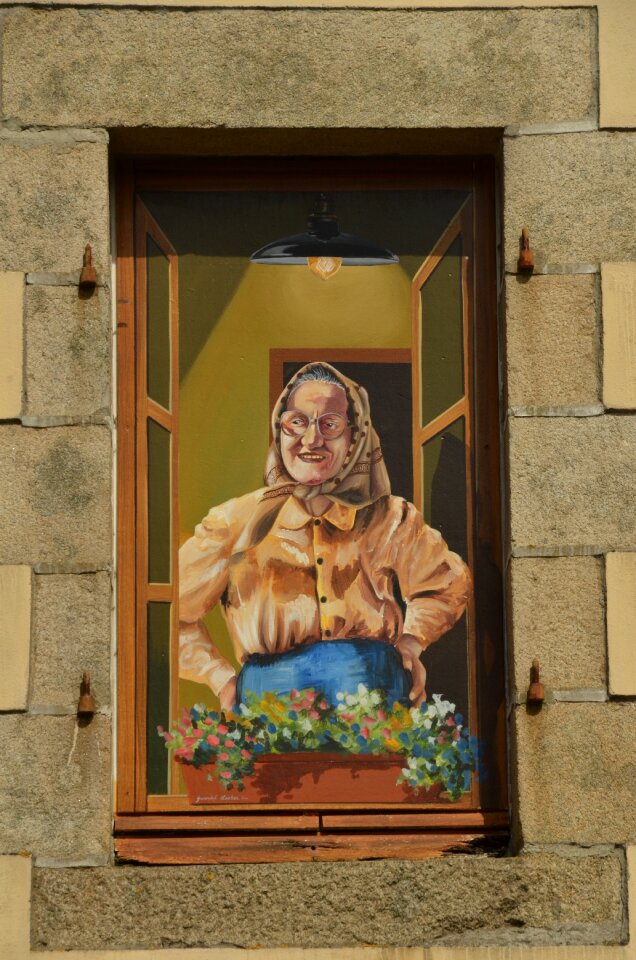Graffiti optical illusions fresco