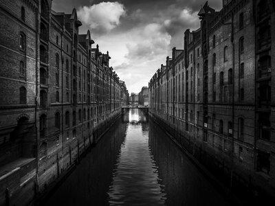 Big city hanseatic city water