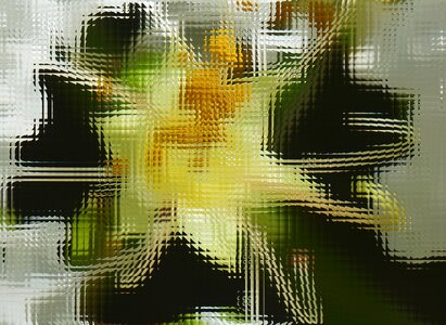 Colorful yellow green