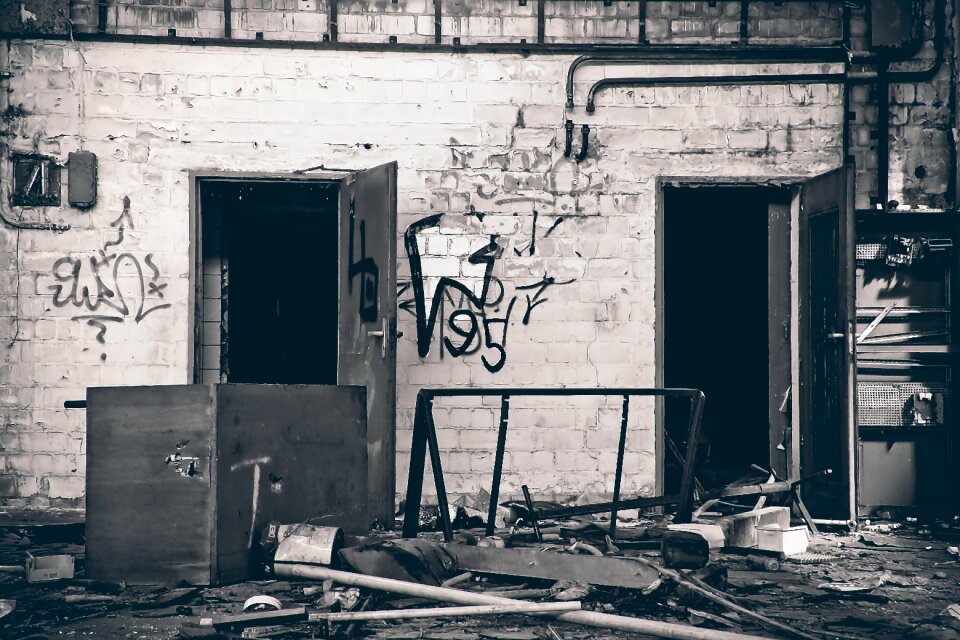 Old abandoned ruin