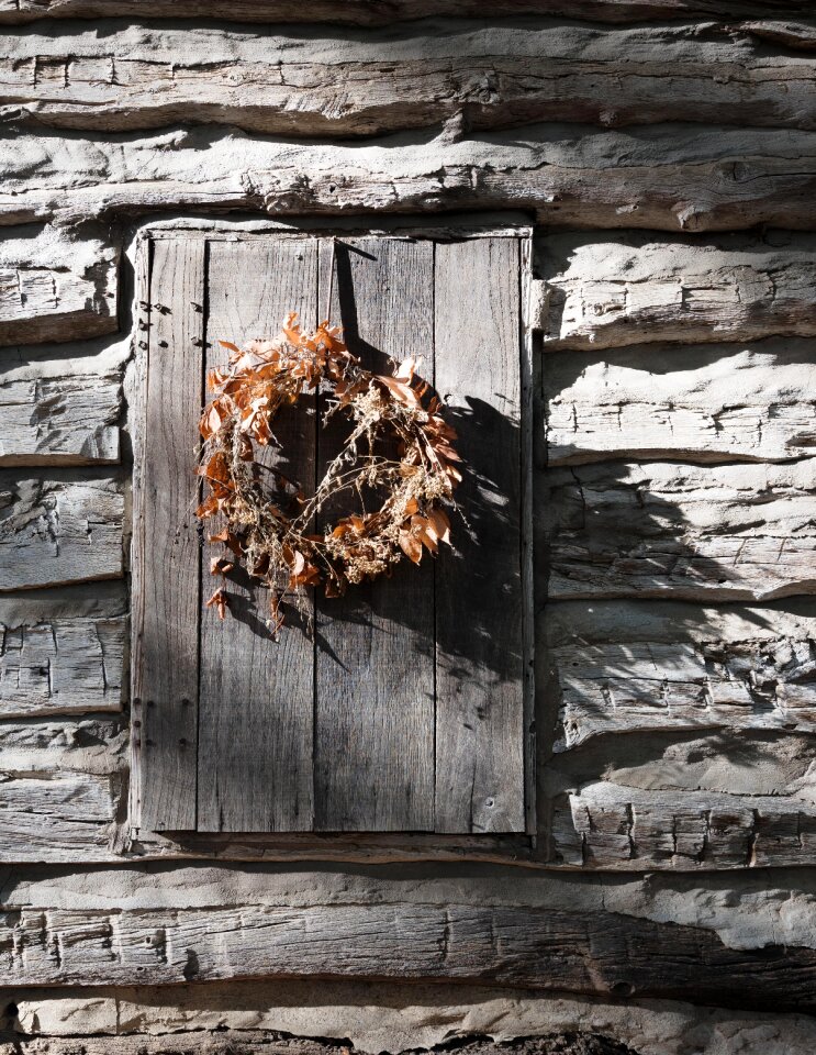 Old decoration wreath