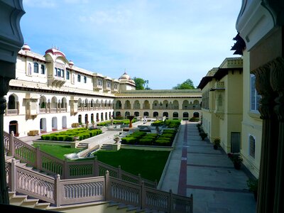 India jaipur rambagh-palace photo
