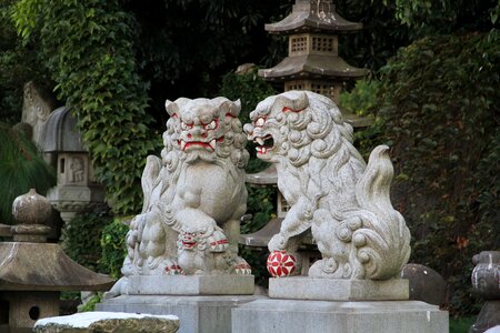 Okinawan mythology guardian dogs lion dogs
