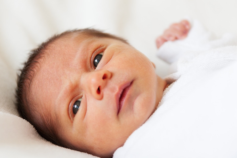 Cute adorable infant