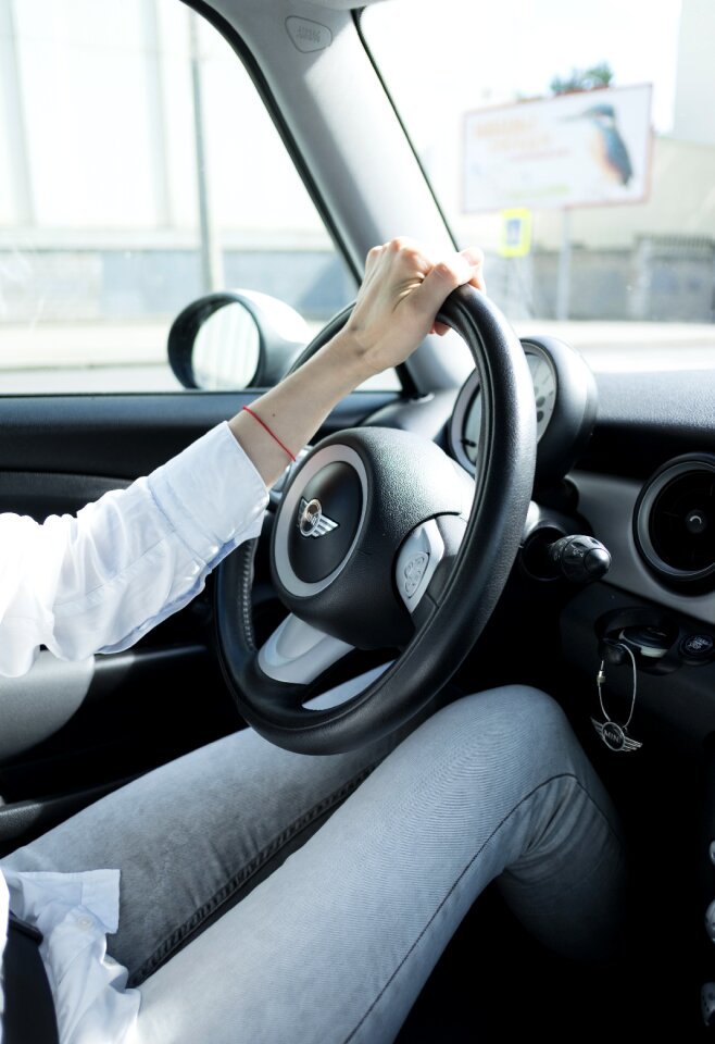 Road steering wheel mini cooper