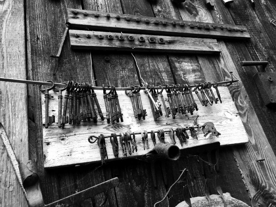 Metal old-fashioned collection