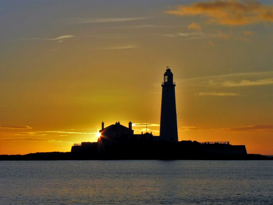 Lighthouse sea