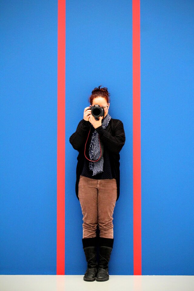 Wallpaper blue red