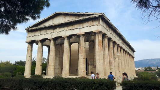 Vacations greek sightseeing photo