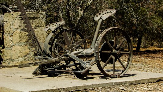 Old traditional agriculture photo